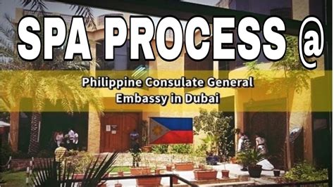 How to get SPA in Philippine Consulate Dubai .